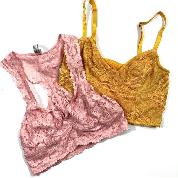 Free People Other - Free People Lace Bralette Bundle
